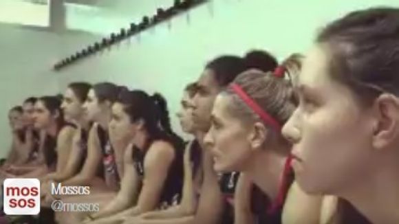 El Volei Sant Cugat col·labora amb una campanya dels Mossos d'Esquadra contra la violència de gènere