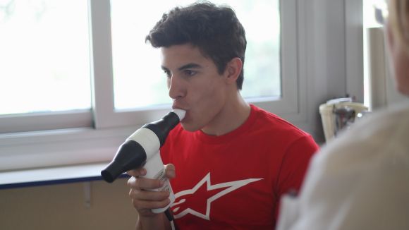 Els germans Màrquez passen revisió mèdica al CAR Sant Cugat