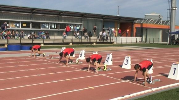 Estela García i Eduard Viles, presents a la 2a Diada de la Velocitat del Muntanyenc
