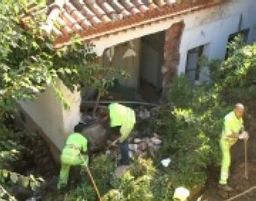 L'arranjament del tram de la carretera de Vallvidrera afectat per destrosses acabarà d'aquí a 15 dies
