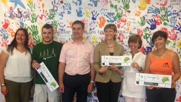 EPONA, Infinits Somriures i l'Associació de Salut Mental reben les donacions del Mural Solidari