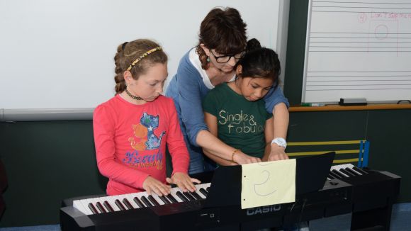 Quatre escoles de Sant Cugat participen en el projecte 'Música en conjunt' per millorar els resultats acadèmics