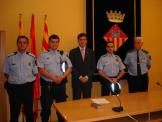 Tres nous agents de la Policia Local prenen possessió i augmenten la plantilla fins als 74 efectius