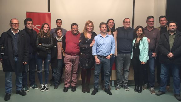 Pere Soler es manté al capdavant de l'executiva del PSC de Sant Cugat