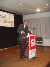 Obiols defensa la Constitució europea com un pas necessari per la consolidació d'Europa