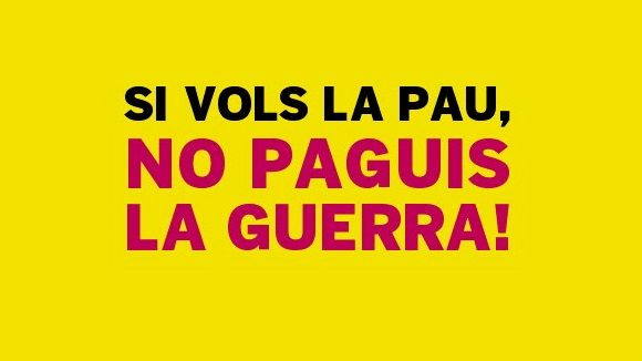 El CASC crida a l'objecció fiscal a la despesa militar