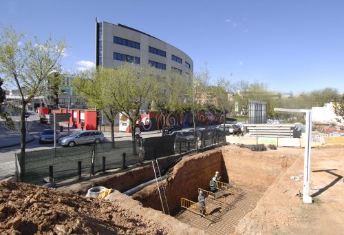 Comencen les obres del dipòsit d'aigües subterrànies del parc Ramon Barnils