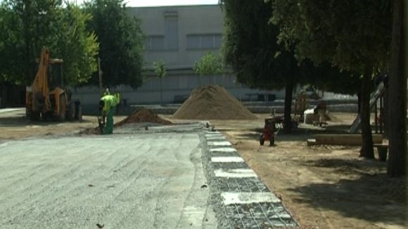 Les obres a les escoles, a punt per a l'inici del curs escolar