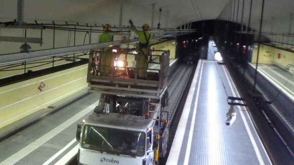 La línia del Vallès dels FGC estrena el 2018 amb millores importants de manteniment