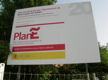 La urbanització del carrer Vallès, finançada pel FEIL, s'allarga fins a finals de mes