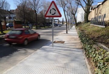 Obres de millora a l'avinguda Rius i Taulet