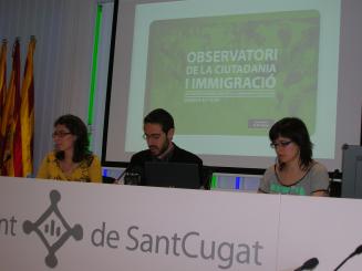 La vuitena part de la població de Sant Cugat és d'origen estranger