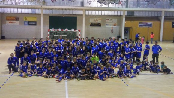 L'Olímpyc signa un acord de col·laboració amb l'escola Doble Parada per reforçar la figura del porter