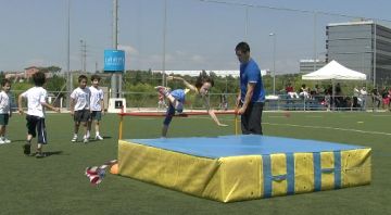 La primera jornada de la lliga escolar, aquest dissabte a la pista de la Guinardera