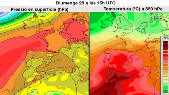 Una onada de calor acompanyarà la celebració de Festa Major