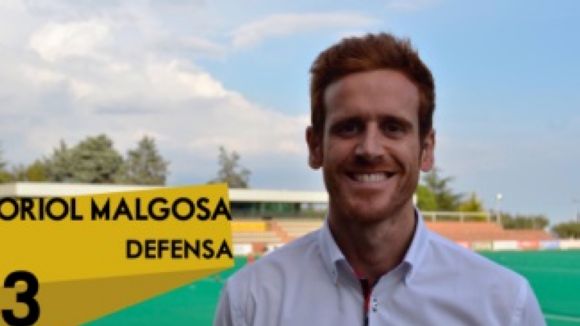 El defensa Oriol Malgosa, primera incorporació del Junior d'hoquei herba