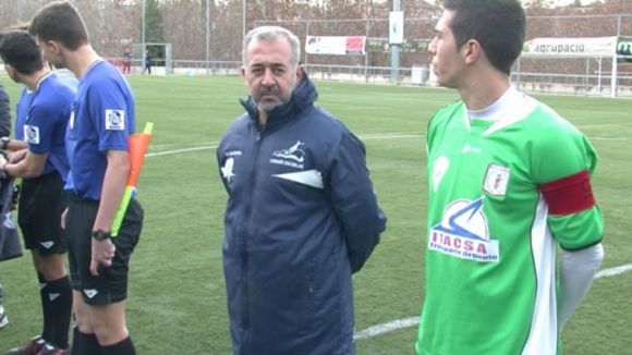 Sant Cugat, un clam per ajudar els refugiats amb el debut com a tècnic d'Osama Abdul Mohsen