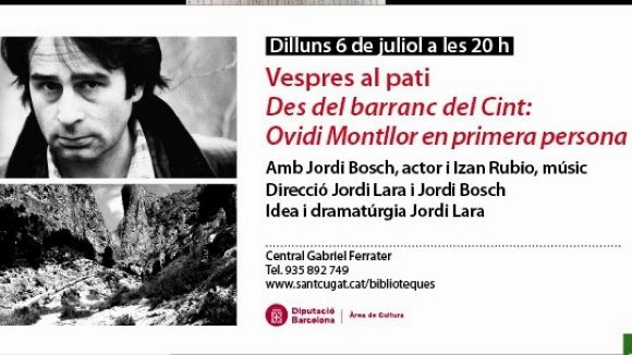 Ovidi Montllor, protagonista de les activitats d'estiu a les biblioteques
