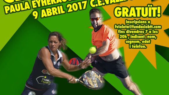 El Club Esportiu Valldoreix organitza un clínic de pàdel diumenge de la setmana que ve