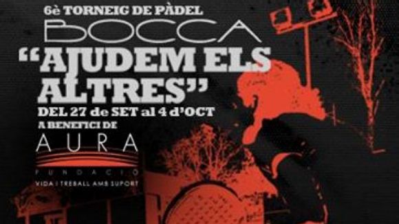 Obertes les inscripcions per al torneig de pàdel solidari 'Ajudem els altres'