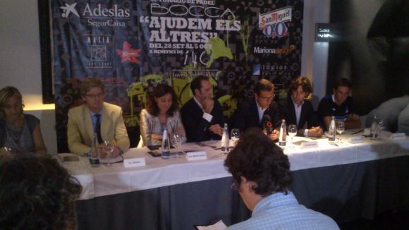 Bocca, Junior i Invest For Children, units pel torneig de pàdel 'Ajudem els altres'