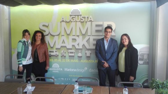 Esport, gastronomia i moda, junts en el 1r mercadet d'estiu a l'Augusta Pàdel