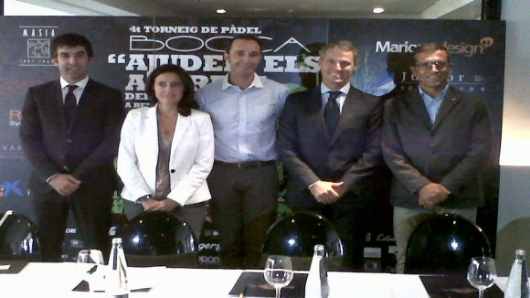Presentada la 4a edició del torneig de pàdel 'Ajudem els altres'