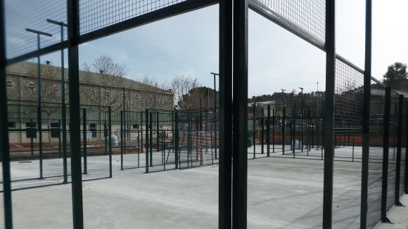 El Complex Esportiu de Valldoreix potencia el pàdel amb quatre noves pistes