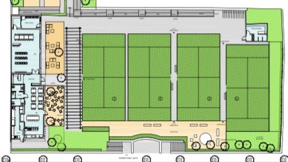 Mira-sol tindrà quatre pistes de pàdel a final d'any al passeig Sevilla