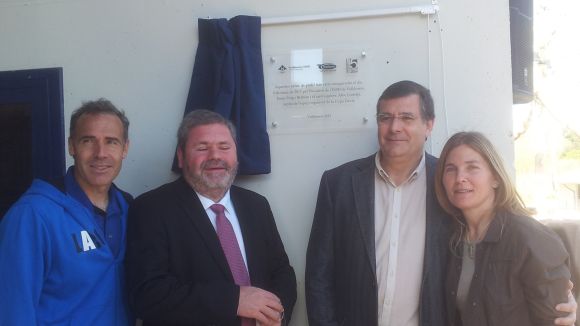 Les quatre pistes de pàdel de Valldoreix queden inaugurades oficialment