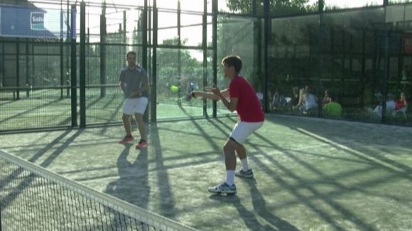 El pàdel, protagonista al 'Sant Cugat a fons'