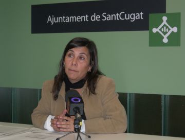 Alt: Cristina Paraira exerceix aquesta setmana les funcions d'alcaldessa accidental