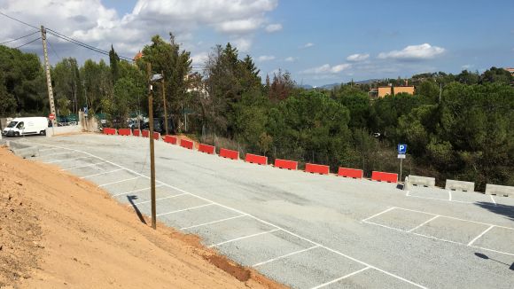 El nou pàrquing de Can Cadena s'obre al públic aquest dijous