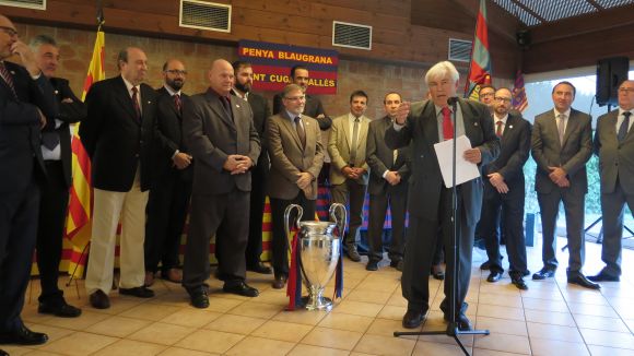 La PB Sant Cugat reuneix representants de 23 penyes en el dinar del 38è aniversari