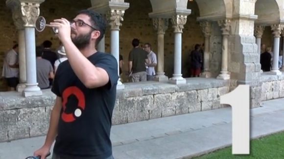 Mira les pífies de l'equip Cugat.cat durant la Festa Major