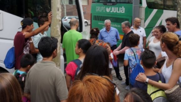 La fundació Pere Tarrés porta de colònies infants de Sant Cugat sense recursos