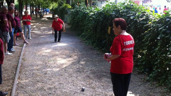 El Club Petanca Sant Cugat guanya el torneig de petanca de Festa Major