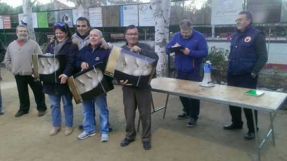 El Club Petanca Sant Cugat aplega 84 participants al Campionat Social de Nadal