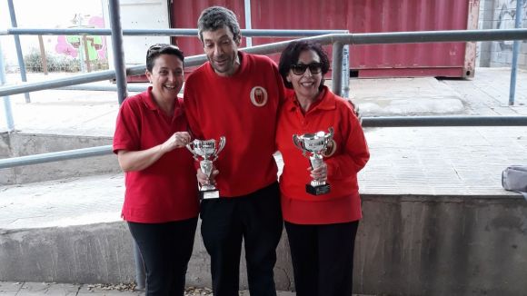 El Club Petanca Sant Cugat situa tres jugadors entre els 10 millors del Vallès