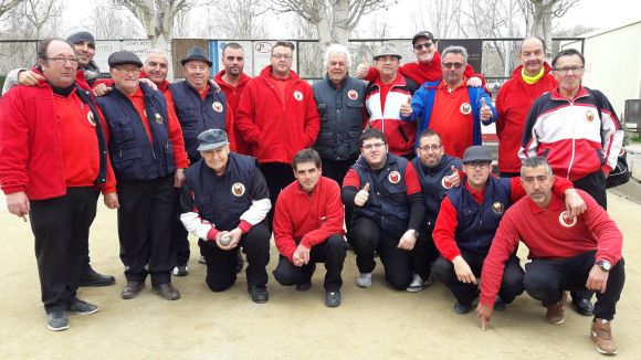 El Club Petanca Sant Cugat B es queda a les portes de l'ascens a Quarta Catalana