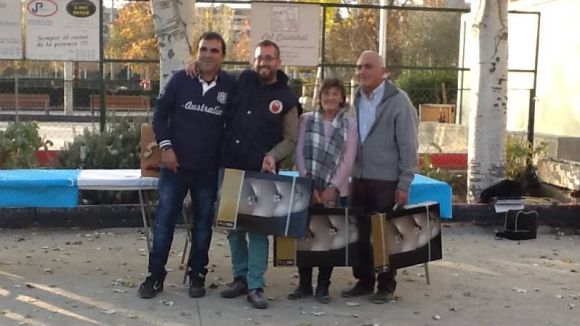 Pardillo, Marquina i Sujas guanyen el torneig de Nadal del Petanca Sant Cugat