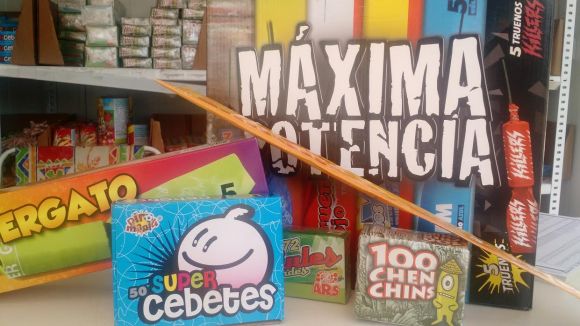 Els santcugatencs que compren petards es gasten entre 30 i 50 euros