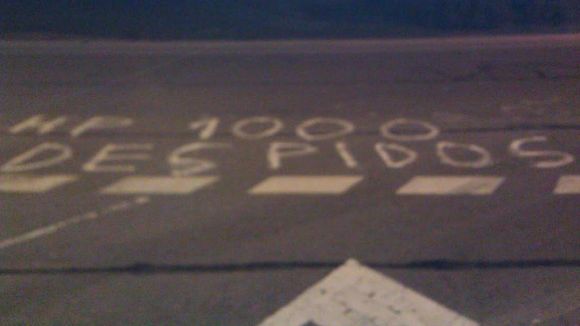 CGT-HP lamenta una multa de 1.500 euros de l'Ajuntament per fer pintades