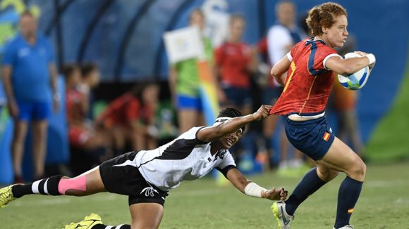 Setè lloc per la 'lleona' Bàrbara Pla i l'espanyol de rugbi a 7 en el seu debut en els Jocs Olímpics