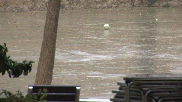 Sant Cugat, preparada per afrontar l'episodi de pluges i vent