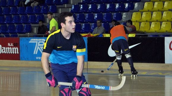 Galbas (FC Barcelona): 'Debutar amb el primer equip del Barça a OK Lliga era un dels meus somnis'