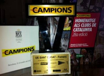 El Sant Cugat Esport i el femení de la UESC a la Gala dels Campions de Mundo Deportivo