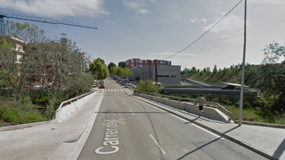 Arrenquen les obres per fer d'un sol sentit el carrer de Victor Hugo