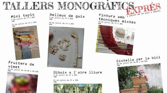 Pou d'Art proposa sis tallers intensius al juliol