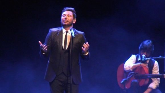 Miguel Poveda s'entrega al públic del Teatre-Auditori amb un concert sincer